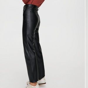 MELINA ankle length leather pant!!